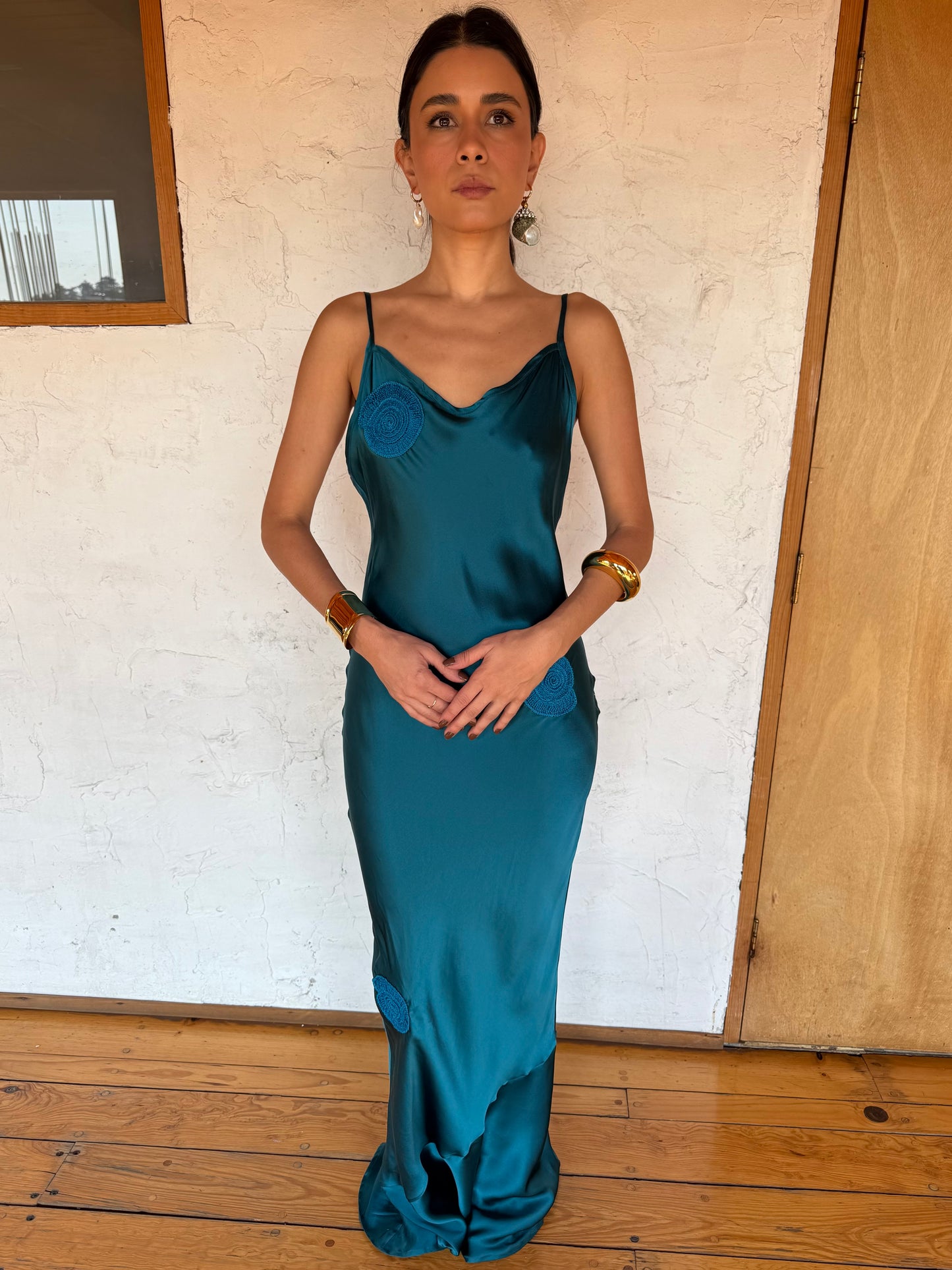 AURELIA DRESS / TEAL