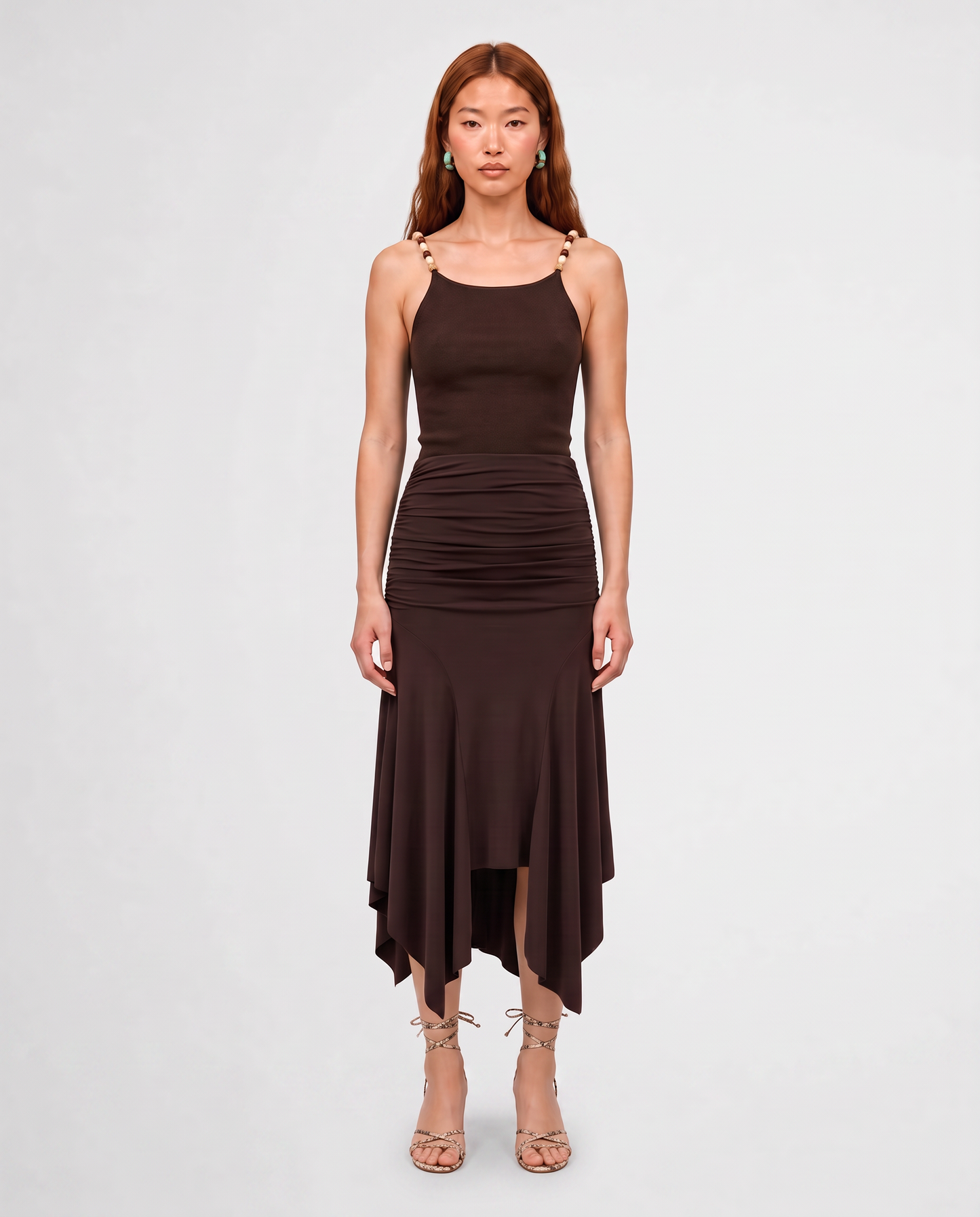 CAROLINA SKIRT / CHOCOLATE