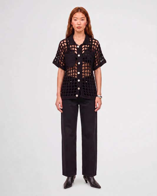 SESSA SHIRT / BLACK
