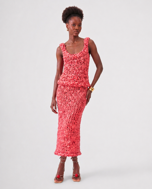 KAILANI SKIRT / SALMON