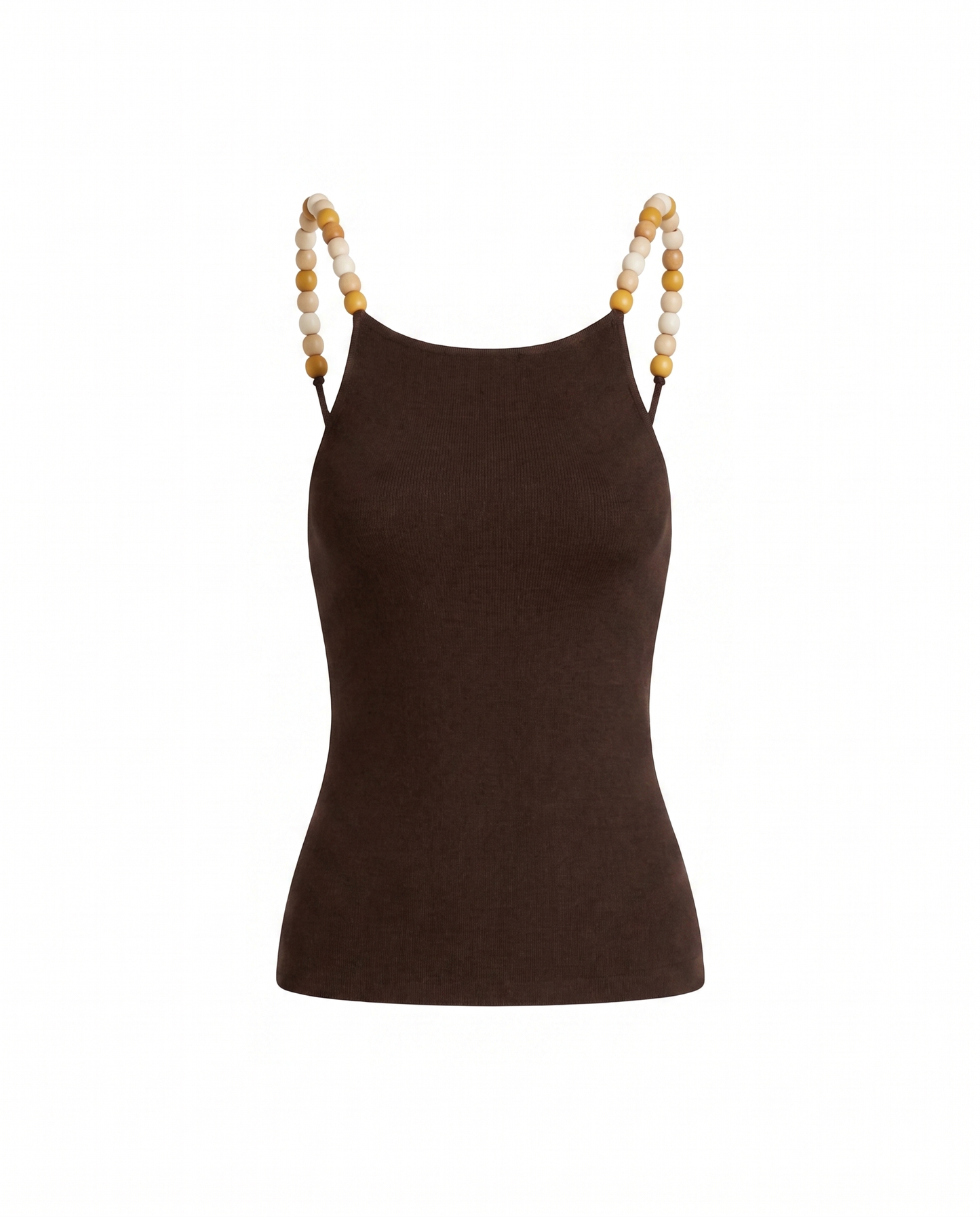 BEA TANK TOP / CHOCOLATE