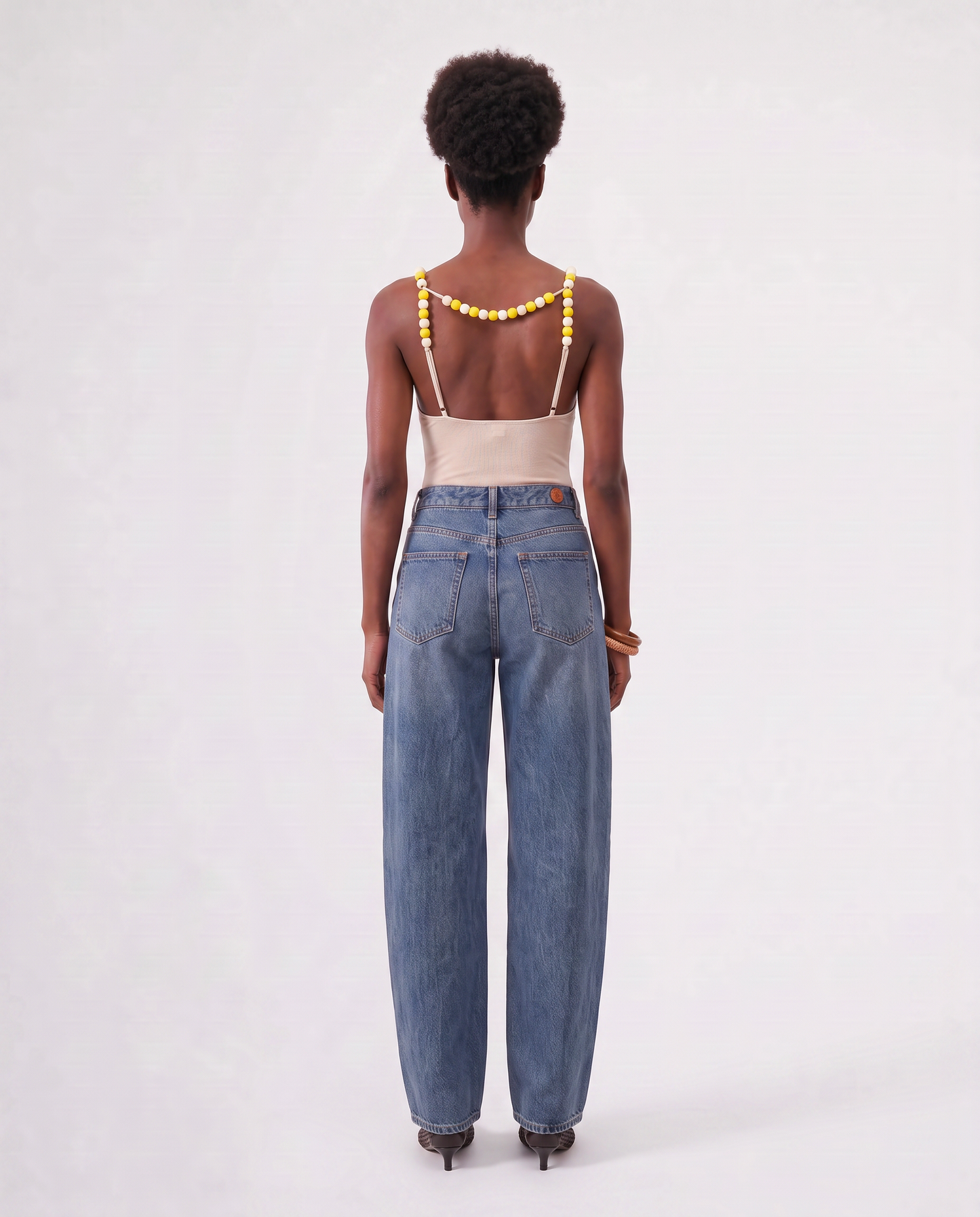 BEA TANK TOP / BEIGE