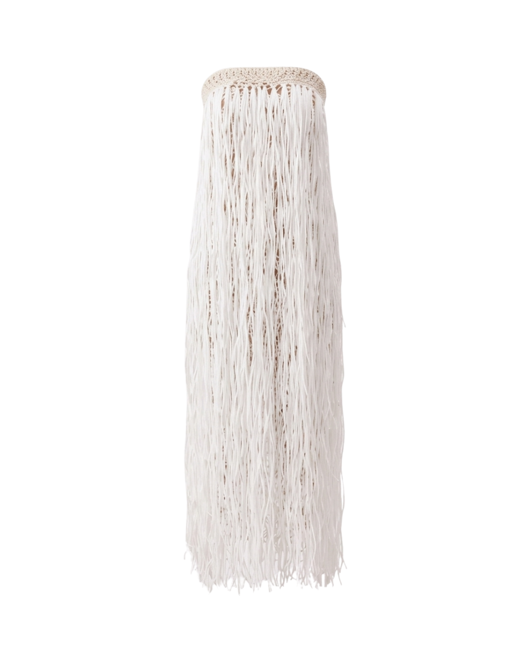 RAFFIA GOWN / IVORY