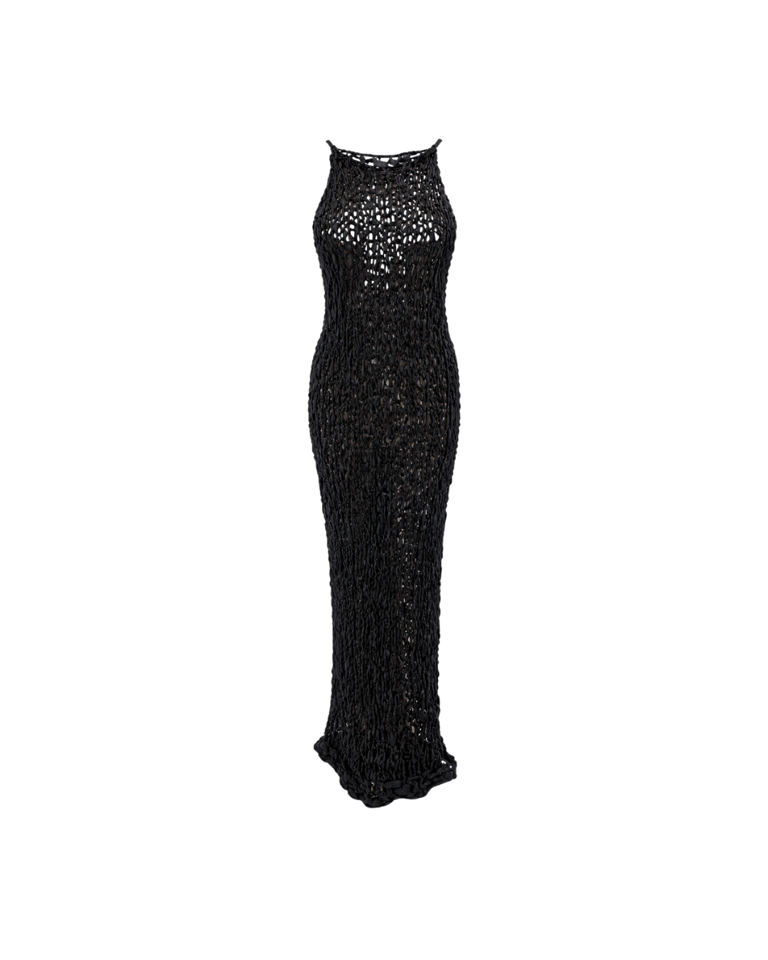 RIBBON GOWN / BLACK