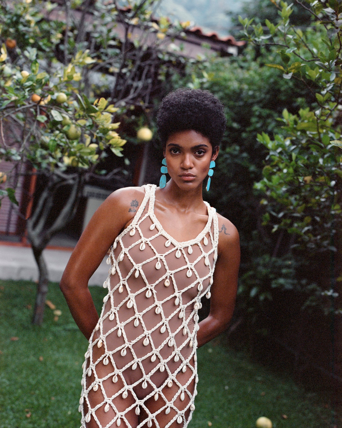 COWRIE DRESS / SHELL