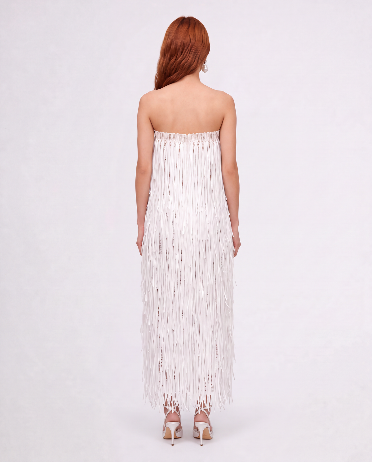 RAFFIA GOWN / IVORY