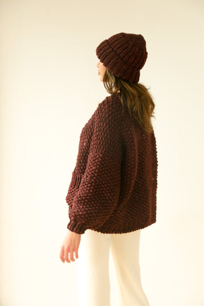 ASPEN BEANIE / CHOCOLATE